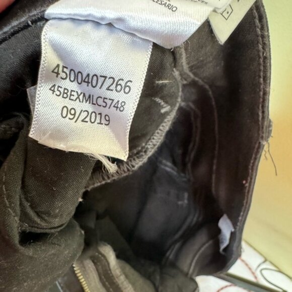 JOE’S Jeans Charlie Coated Silver High Rise Pocket Stretch Zip Denim Leather 29 - Picture 11 of 15